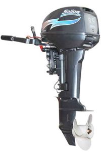 купить 2х-тактный лодочный мотор SAILOR GM-T9.9 в Москве - фото 