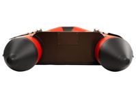 купить Лодка ПВХ АКВА 2800 Красный - чёрный в Москве - фото 