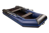 купить Лодка ПВХ БРОНЯ 280 СК Синий - чёрный в Москве - фото 