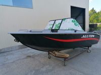 купить Катер-лодка алюминиевая ALUTON 430DC в Москве - фото 