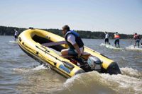 купить Лодка ПВХ STORMLINE AIR Trimaran 400 в Москве - фото 