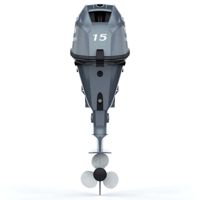 купить 4х-тактный лодочный мотор YAMAHA F15CEHS в Москве - фото 