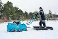 купить Мотобуксировщик БУРЛАК Таежник 20 л.с в Москве - фото 