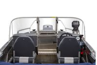 купить Комплект Алюминиевая лодка (катер) Mikatsu (Микатсу) 590 (Z99) Standard + мотор Yamaha F115BETL в Москве - фото 