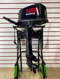купить 2х-тактный лодочный мотор NISSAN MARINE NM 5 B DS Б/У в Москве - фото 