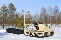 купить Мотобуксировщик POMOR X2 K-20 С реверс-редуктором в Москве - фото 