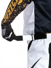 купить Мотоштаны Sharmax Black-gold в Москве - фото 