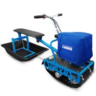 купить Мотобуксировщик НЕВА МС-1-YA (MX200) с санями и сиденьем в Москве - фото 