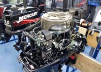 купить 2х-тактный лодочный мотор NISSAN MARINE NM 30 H S Б/У в Москве - фото 