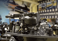 купить 2х-тактный лодочный мотор YAMAHA 40XWS Б/У в Москве - фото 