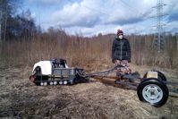 купить Мотобуксировщик ВЕПС "Юнга" 8.5 л.с. в Москве - фото 