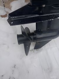 купить 2х-тактный лодочный мотор TOHATSU M15 S Б/У в Москве - фото 