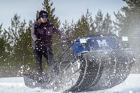 купить Мотобуксировщик МУЖИК М500V Люкс 20 л.с. в Москве - фото 