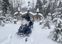 купить Снегоход РУССКАЯ МЕХАНИКА VECTOR 551i Б/У в Москве - фото 