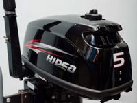 купить 2х-тактный лодочный мотор HIDEA HD5FHS Б/У в Москве - фото 