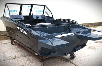 купить Катер-лодка алюминиевая ALUTON 430Fish в Москве - фото 