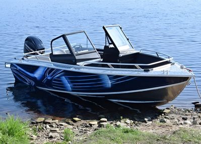 купить Катер-лодка алюминиевая WELLBOAT 51 в Москве - фото 