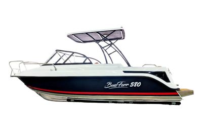 Катер-лодка алюминиевая BOSSFORR 580 BIMINI в Москве