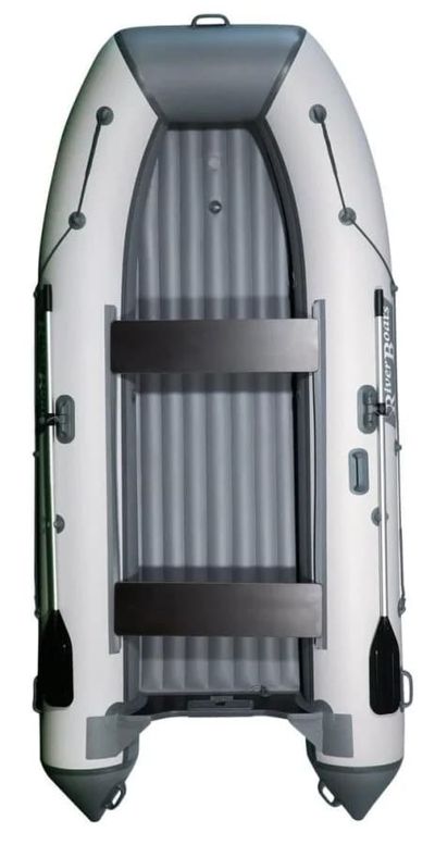 купить Лодка ПВХ RIVERBOATS 350 НДНД + 4х-тактный лодочный мотор SUZUKI DF9.9BS в Москве - фото 