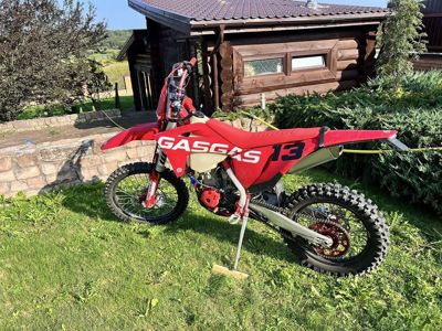 купить Мотоцикл кроссовый эндуро HASKY F7 GAS 300 Б/У в Москве - фото 