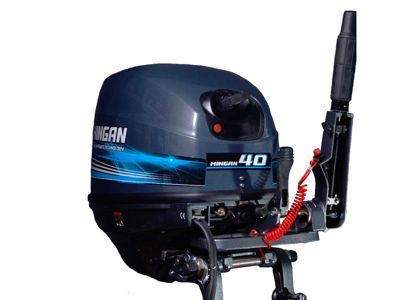 купить 2х-тактный лодочный мотор HINGAN 40л.с (S) в Москве - фото 