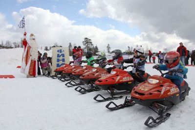 купить Снегоход РУССКАЯ МЕХАНИКА Тайга Рысь Детский в Москве - фото 