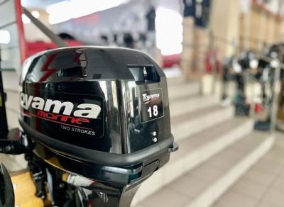 купить 2х-тактный лодочный мотор TOYAMA T18BMS Б/У в Москве - фото 