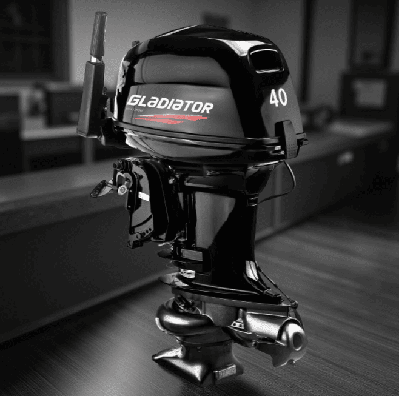 купить 2х-тактный лодочный мотор ГЛАДИАТОР G40FH (водомет) в Москве - фото 