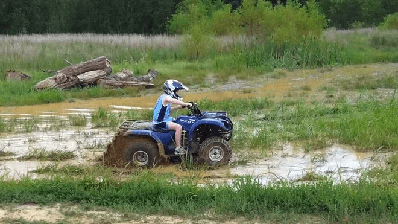 купить Квадроцикл GRIZZLY 125сс детский в Москве - фото 