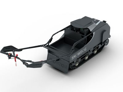 купить Мотобуксировщик BALTMOTORS Snowdog Z460 Utility 2021 (реверс) в Москве - фото 