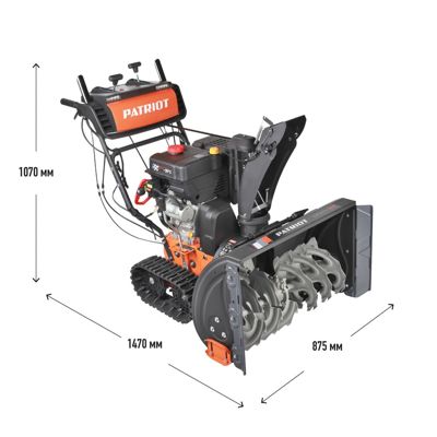 купить Снегоуборщик PATRIOT Сибирь 130 ET в Москве - фото 