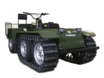 купить Мотобуксировщик POMOR X-6 18л.с в Москве - фото 