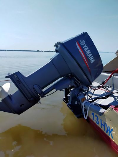 купить 2х-тактный лодочный мотор YAMAHA 50HETOL Б/У в Москве - фото 