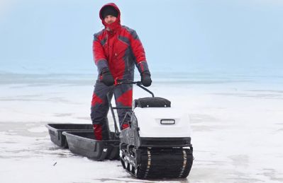 купить Мотобуксировщик TINGER Dog 15 л.с. в Москве - фото 