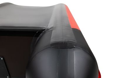 купить Лодка ПВХ БРОНЯ 280 Красный - чёрный в Москве - фото 