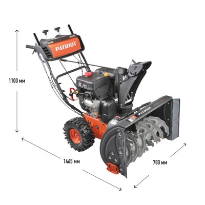 купить Снегоуборщик PATRIOT Сибирь 113 E в Москве - фото 