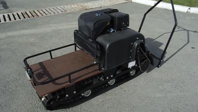 купить Мотобуксировщик ОНЕГО 500 20 л.с. задний привод в Москве - фото 