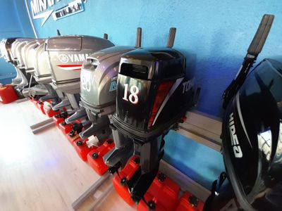 2х-тактный лодочный мотор TOHATSU M18E2S Б/У в Москве