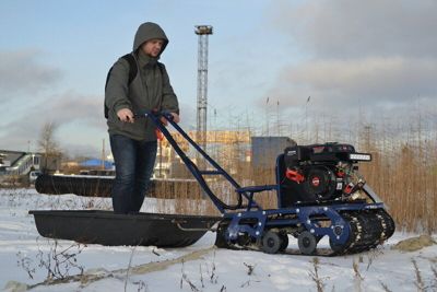купить Мотобуксировщик БАРС Следопыт F15DSE в Москве - фото 