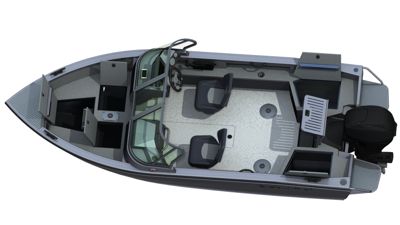 купить Катер-лодка алюминиевая SIBERIA S4 (mod 2) в Москве - фото 