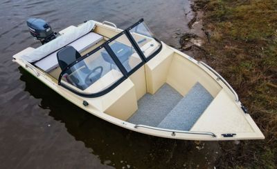 купить Алюминиевая лодка BESTER 390DC в Москве - фото 