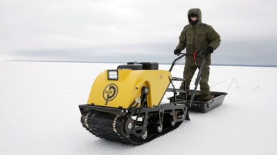 купить Мотобуксировщик РЫБАК PKD. PSD 20 л.с. (длинная база 1430мм) в Москве - фото 