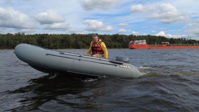 купить Лодка ПВХ РАКЕТА РК-380 в Москве - фото 