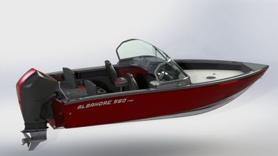 купить Катер-лодка алюминиевая ALBAKORE 560 Fish в Москве - фото 