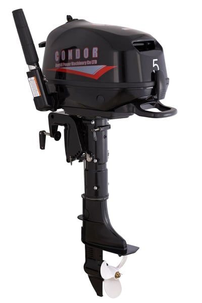 4х-тактный лодочный мотор CONDOR CNF5HS + топливный бак 12 л. в Москве