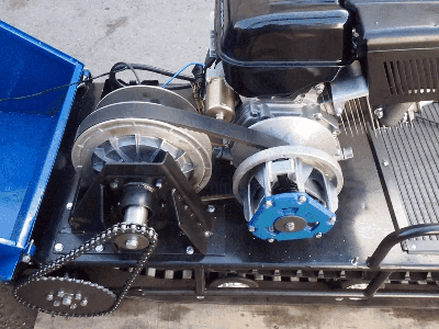 купить Мотобуксировщик ЛИДЕР - 1 20 л.с. в Москве - фото 