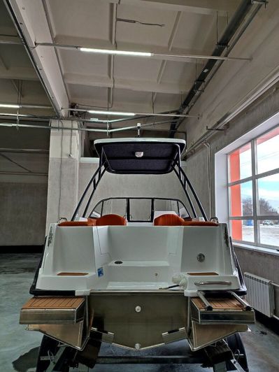 купить Катер-лодка алюминиевая BOSSFORR 580 BIMINI в Москве - фото 