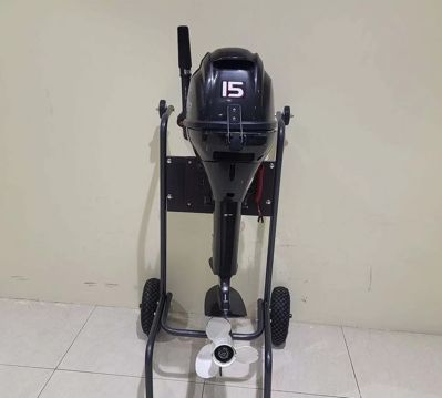 купить 2х-тактный лодочный мотор HIDEA HD15FHS Б/У в Москве - фото 