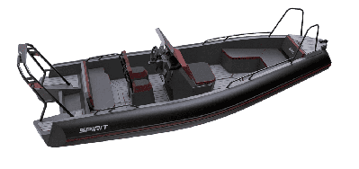 купить Лодка РИБ AQUASPIRIT 585 в Москве - фото 