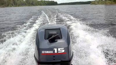 купить 4х-тактный лодочный мотор YAMAHA F15CEHS в Москве - фото 